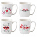 TAZZA LOVE 390 CC (12pz)